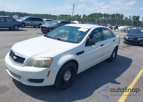 2014 Chevrolet Caprice Police из США, поврежденный, VIN 6G3NS5U22EL929785
